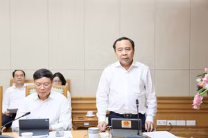 Le ministre des Sciences et des Technologies, Vu Hai Quan
