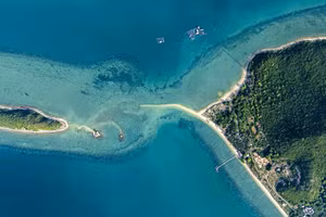 Marcher au milieu de la mer sur l’archipel de Diep Son