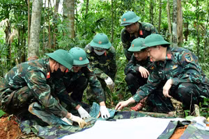 Un soldat tombé à Quang Tri identifié grâce à un document retrouvé dans sa sépulture