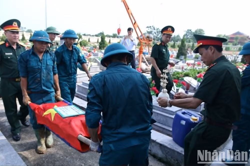 Les forces impliquées dans l'opération ont toutes fait preuve de détermination et de responsabilité. Photo : NDEL