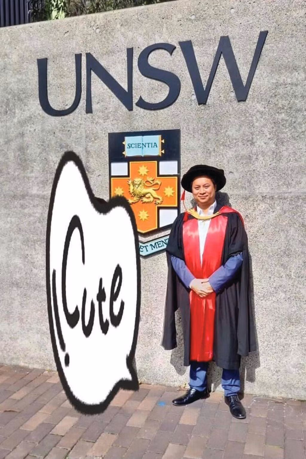 Nguyên Thành Vinh à l’Université de Nouvelle-Galles du Sud, en Australie.