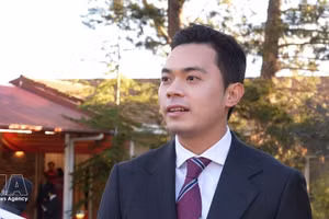 Huynh Tan Dat, président de l’Association des étudiants vietnamiens en Australie. Photo : VNA. 