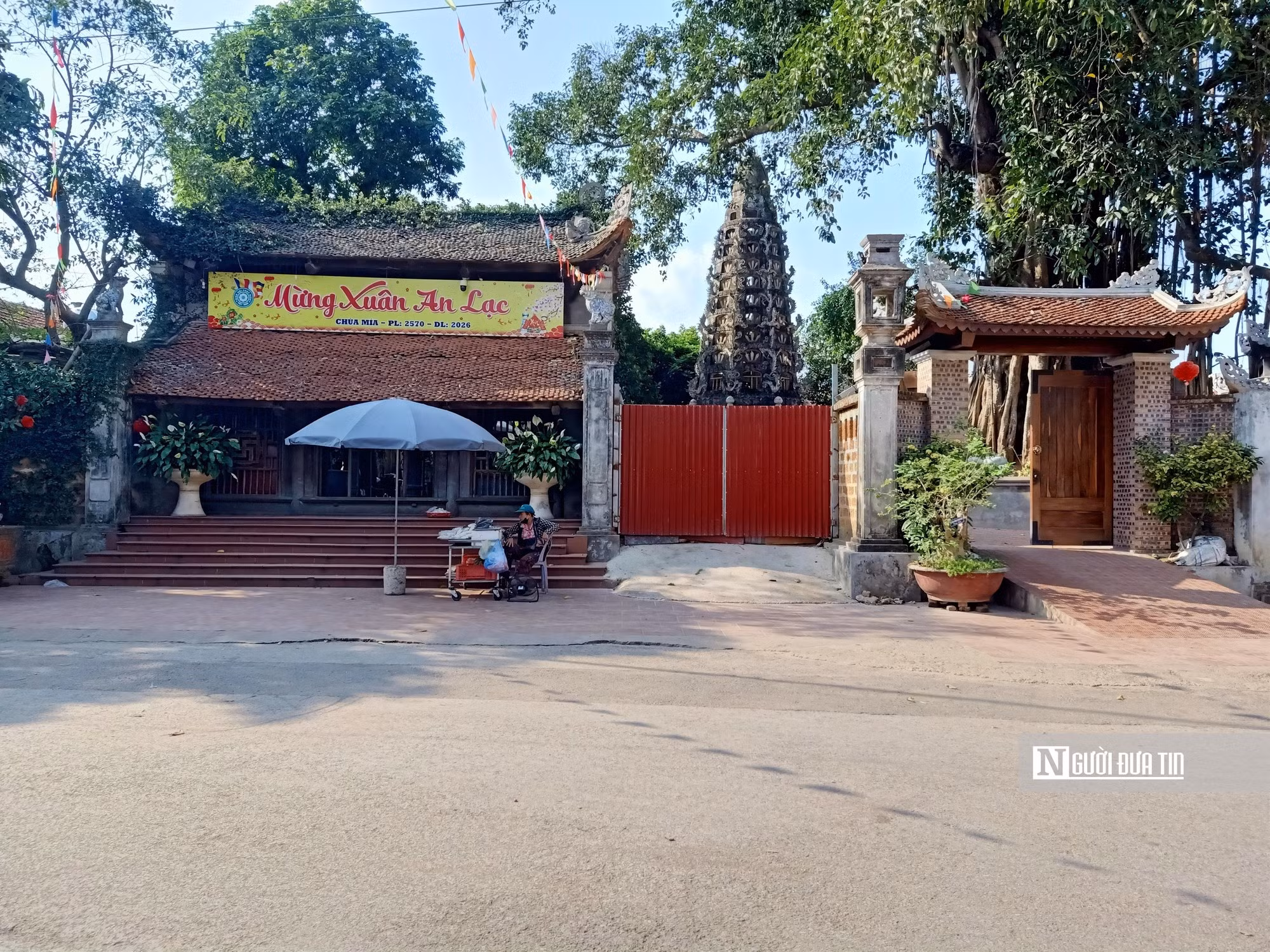La pagode Mia fait partie de la mémoire de nombreuses générations d’habitants de Duong Lam. Photo : nguoiduatin.vn