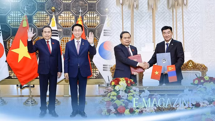 Promouvoir un développement toujours plus vigoureux, concret et efficace des relations entre le Vietnam, la République de Corée et la Mongolie
