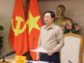 Le vice-Premier ministre Ho Quoc Dung à la 36e réunion du Comité national de pilotage de la lutte contre la pêche illicite, non déclarée et non réglementée (INN) et du développement durable du secteur de la pêche. Photo : VNA.