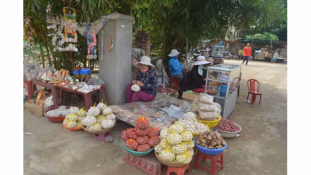 Originalité du marché de l’ail à Ly Son ảnh 2