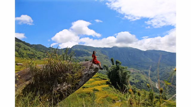 Les paysages spectaculaires des rizières en terrasse d’Y Ty ảnh 9