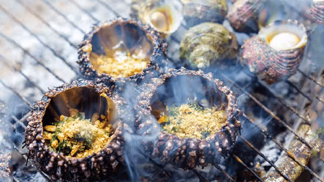Venir à l'île de Binh Ba pour admirer la belle nature et déguster des fruits de mer frais ảnh 5
