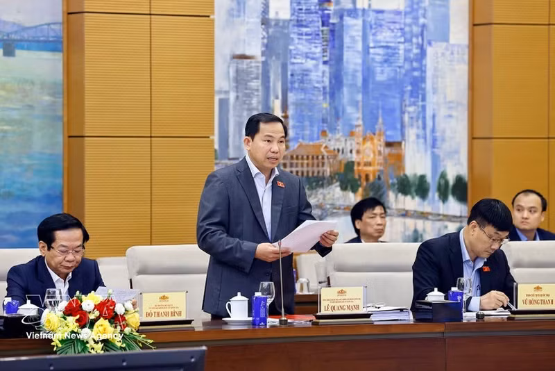 Le secrétaire général de l’Assemblée nationale, Le Quang Manh. Photo : VNA.