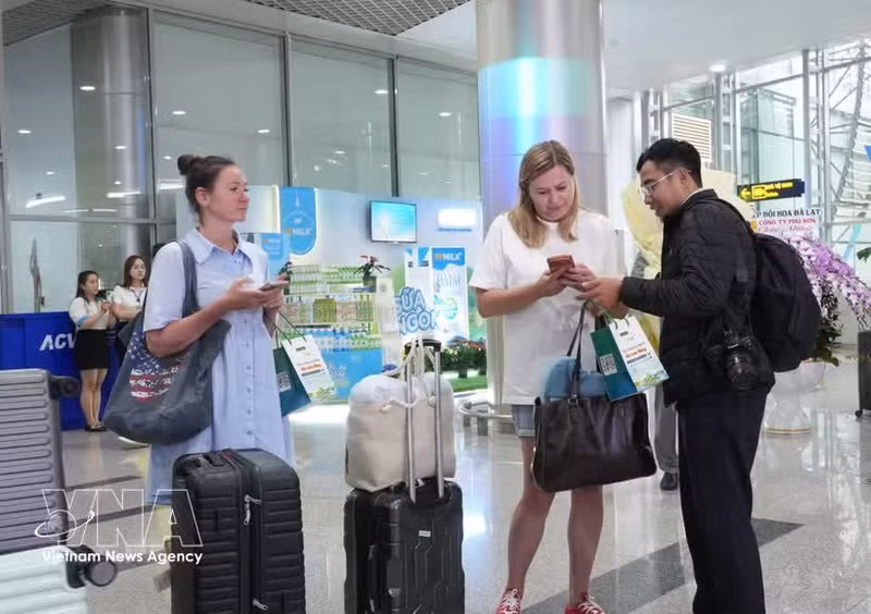 L'aéroport de Lien Khuong a rouvert ses portes à la mi-août après plus de cinq mois de fermeture pour travaux. Photo : VNA.
