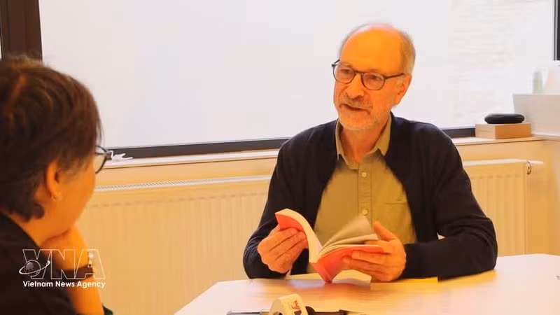 Bert De Belder, responsable des relations internationales du PTB. Photo : VNA.