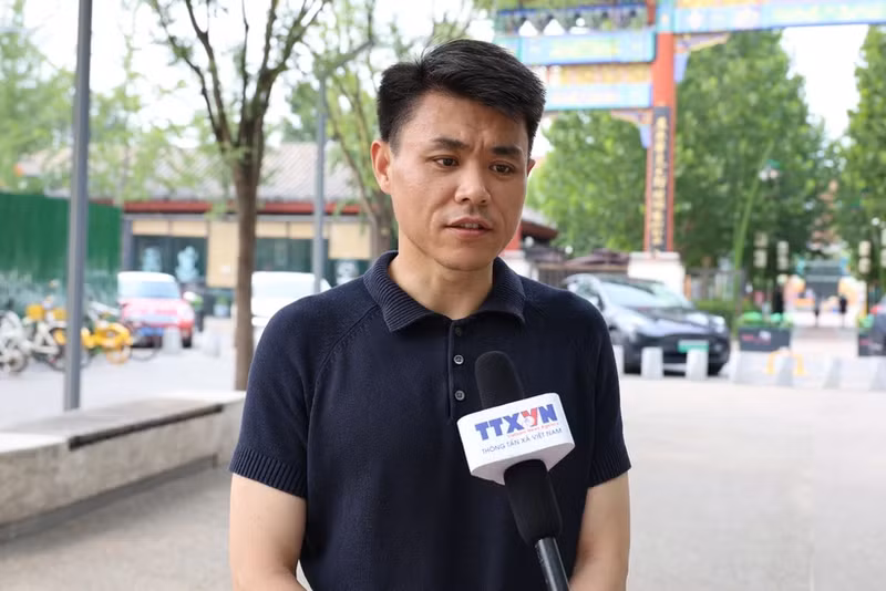 Wei Wei, chercheur chinois sur le Vietnam et chef du département de langue vietnamienne à la Radio et Télévision centrale de Chine (CCTV). Photo : VNA.