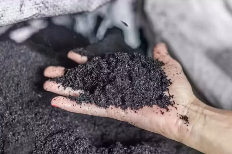 HUSK transforme la balle de riz en biochar et en engrais. Photo : CTV/CVN.