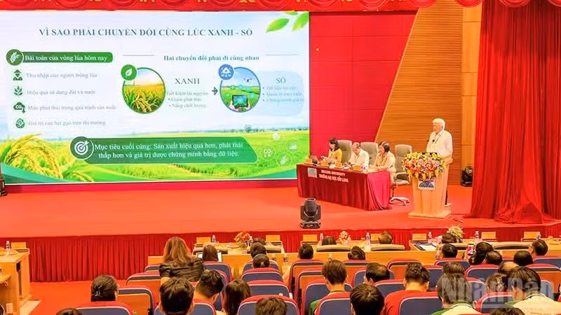 Lors du colloque. Photo : NDEL.
