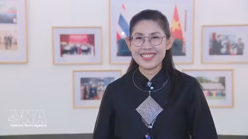 L’ambassadrice de Thaïlande au Vietnam, Urawadee Sriphiromya. Photo : VNA.