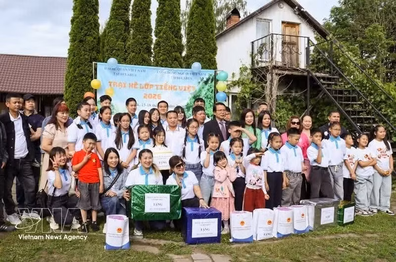 Camp d’été de langue vietnamienne 2026. Photo : VNA.