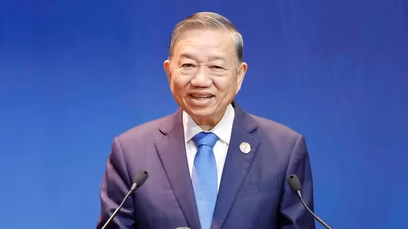 Le secrétaire général du Parti communiste du Vietnam (PCV) et président de la République, To Lam. Photo : Nhân Dân.