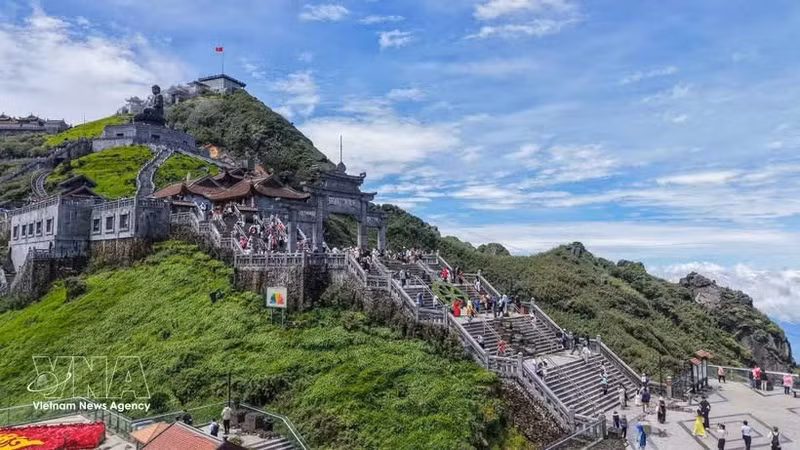 Le complexe Sun World Fansipan Legend: Photo : VNA.