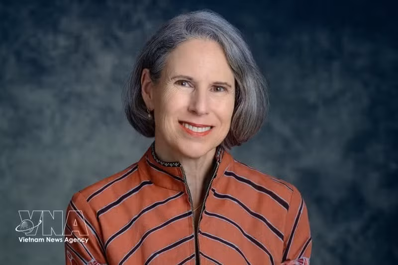 La professeure Campbell, de l’École des services internationaux de l’American University. Photo: VNA.