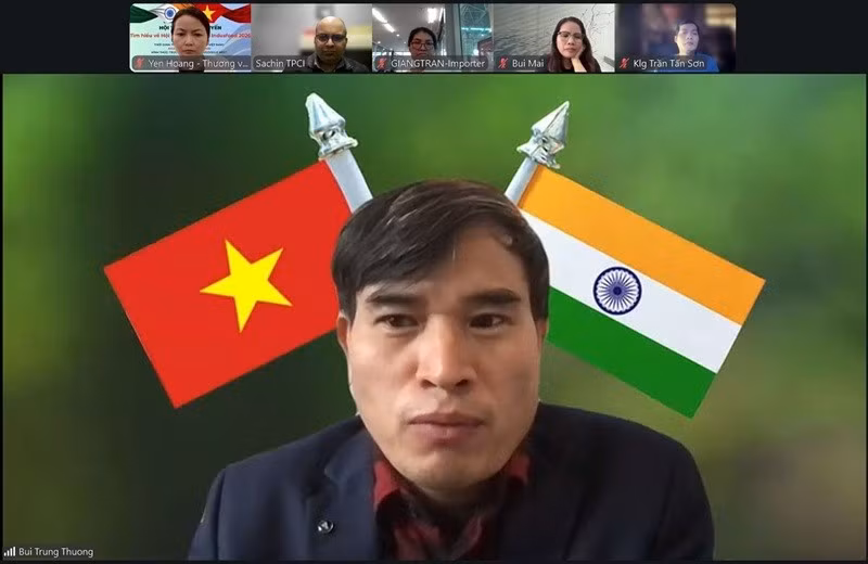 Bui Trung Thuong, conseiller commercial de l’ambassade du Vietnam en Inde. Photo : VNA.