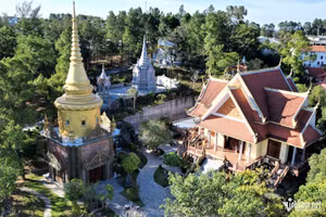 La pagode Thien Lam. Photo : Vietnamnet.