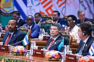 Le Premier ministre vietnamien Le Minh Hung et une délégation de haut rang du Vietnam se sont rendus les 12 et 13 septembre, à New Delhi, en Inde, pour participer au 18ᵉ Sommet des BRICS et mener des activités bilatérales. Photo : VNA.