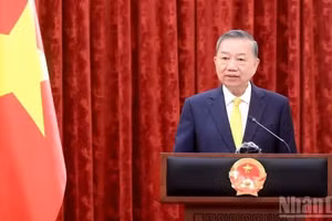 Le secrétaire général du Parti communiste du Vietnam et président de la République, To Lam. Photo : Nhân Dân.