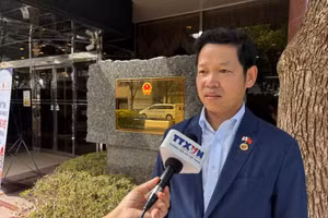 Le secrétaire général de l’Association de promotion de la coopération économique Vietnam-Japon (VJECPA), Trân Trung Kiên. Photo : VNA.