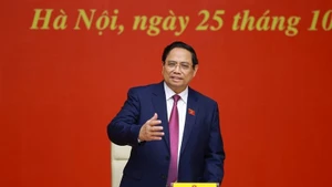 Le Premier ministre Pham Minh Chinh. Photo : VNA.
