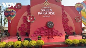 Vinhomes Green Paradise est voué à devenir une cité balnéaire et touristique d’envergure, harmonisant espaces verts, plans d'eau et écosystème de mangrove. Photo: VOV