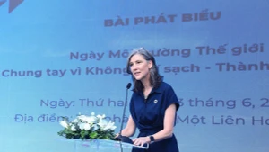 Ramla Khalidi, représentante en chef du Programme des Nations Unies pour le développement (PNUD) au Vietnam Photo : PNUD.