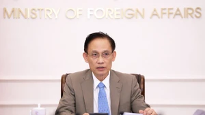 Le ministre des AE Le Hoai Trung. Photo: ministère des AE