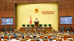 La 10e session de la 15e Assemblée nationale. Photo: VNA