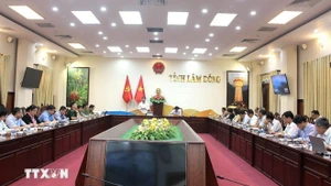 Le Comité de pilotage provincial de Lam Dong pour la lutte contre la pêche illicite, non déclarée et non réglementée (INN) se réunit. Photo : VNA.