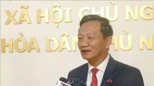 L’ambassadeur du Vietnam au Laos, Nguyên Minh Tâm. Photo : VNA