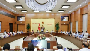 Lors de la 50e session du Comité permanent de l'Assemblée nationale en octobre 2025. Photo : VNA.