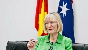 Gillian Bird, ambassadrice d’Australie au Vietnam. Photo : VNA.