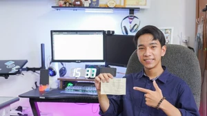 Lê Minh Hieu, élève de la classe 12A2 du lycée de Quang Tri, est l’un des 16 délégués représentant le Vietnam à la 49ᵉ édition du Bateau de la jeunesse Asie du Sud-Est – Japon (Ship for Southeast Asian and Japanese Youth Program - SSEAYP) en 2026. Photo : VNA.