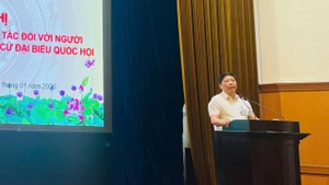 Le Professeur Nguyên Vu Trung, secrétaire du Comité du Parti et directeur de l’Institut Pasteur de Hô Chi Minh-Ville. Photo : baotintuc.vn