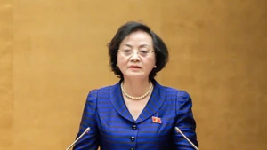 La ministre de l’Intérieur, Pham Thi Thanh Tra. Photo : VNA