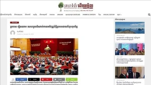 L'article sur le journal DAP News le 28 janvier. Photo : capture de l'écran.