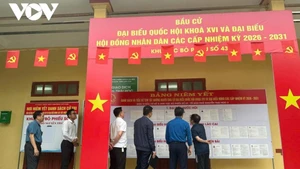 Dans toutes les localités de Lao Cai, les préparatifs pour le jour des élections ont été achevés avec un sentiment d'urgence et de sérieux. Photo: VOV