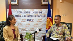 L'ambassadeur d'Indonésie auprès de l'ASEAN, Derry Aman. Photo : VNA.