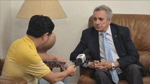 Mourad Lamoudi, représentant du Front de libération nationale (FLN) d’Algérie. Photo: VNA