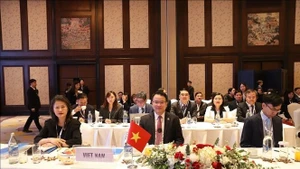 Le vice-ministre vietnamien des Finances, Trân Quôc Phuong, a dirigé la délégation vietnamienne présente à la 27ᵉ Conférence ministérielle de la sous-région du Grand Mékong (GMS). Photo: VNA