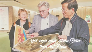 Une « Maison du Nhan Dan » sur le sol français. Photo: NDEL