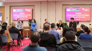Un groupe d'entrepreneurs technologiques de premier plan d'Asie du Sud-Est s'est rendu en Nouvelle-Zélande en mai 2025 dans le cadre de l'Initiative de leadership des jeunes entrepreneurs de l'ASEAN. (Source : YBLI)