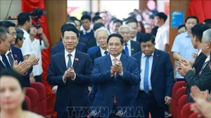 Le Premier ministre Pham Minh Chinh lors de l'événement. Photo: VNA