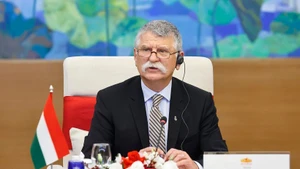 Le président de l’Assemblée nationale de Hongrie, Kover Laszlo. Photo : VNA.