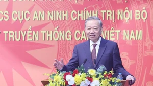 Le secrétaire général du Parti communiste du Vietnam (PCV) To Lam. Photo : VNA.